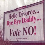 'Hello Divorce, Bye Bye Daddy' poster