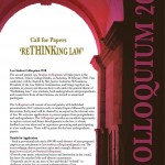 Colloquium call for papers