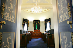 Seanad Entrance, via Oireachtas website