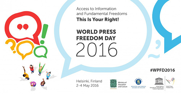 World Press Freedom Day 2016, via UN website