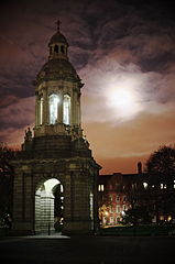 TCD Campanile, via Wikipedia