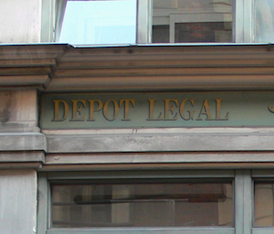 Former Legal Deposit Office, Paris; image via Wikipedia