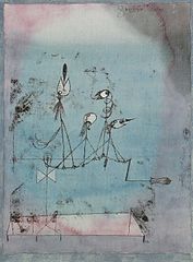 Paul Klee The Twittering Machine via Wikipedia