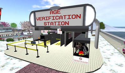 Age Verification Station; via DanielVoyager on Flickr