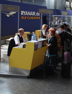 Ryanair Check In, via Wikipedia (element)