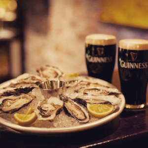 Oysters and Guinness